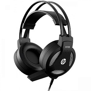 Fone De Ouvido Hp H100 Headset Gamer 50mm Com Microfone