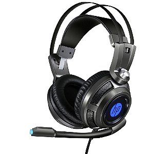 Headset Gamer HP H200, LED, Drivers 50mm