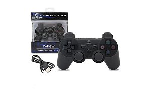 Controle Sem Fio para Ps3 Dualshock Joystick - KAP-3W
