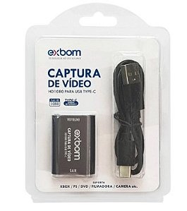 Placa de Captura Hdmi Usb 1080P - Exbom CV-U3c100