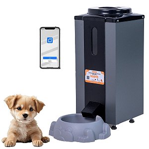 Comedouro Automático Inteligente para cachorros e gatos 7L 3kg Kopek