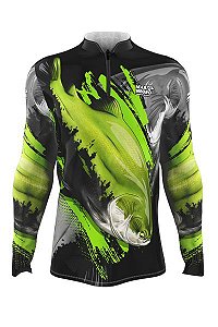 Camiseta Pesca Inf. UV Tambaqui Marnegro