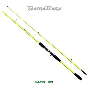 Vara Tambatinga Maruri Amarela 30-60lbs 240cm 2P Carretilha
