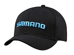 Boné Shimano Preto com Logo Azul