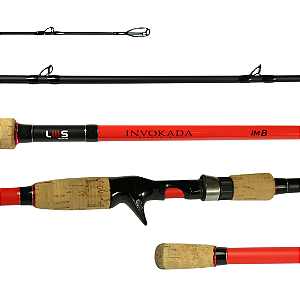 Vara Invokada (Red) Lumis - 20-50Lbs 2.4m 2 partes (Carretilha)