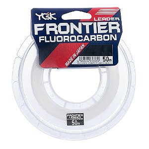 Linha FLuorocarbon Leader Frontier YGK 50m 0.64mm 50 Lbs