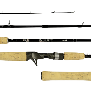 Vara Infinity (Black) Lumis - 1.76m (2 partes) - 06-17lbs (Carretilha)