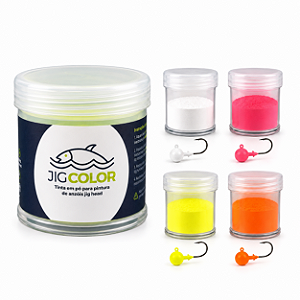 Kit 4x JigColor Tinta para Jig-head 2 Keep Fishing
