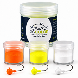 Kit 3x JigColor  Tinta para Jig-head Keep Fishing