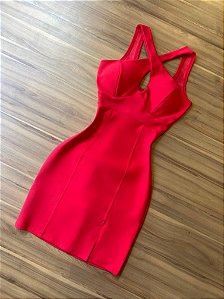 Vestido Alessandra - Vermelho