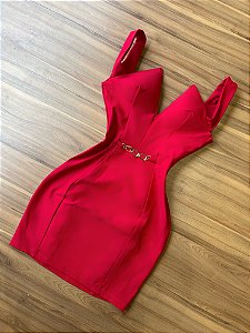 Vestido Liora - Vermelho