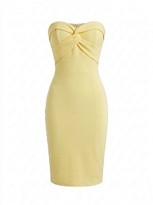 Vestido Geovanna - Amarelo