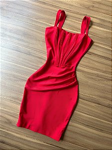 Vestido Débora - Vermelho