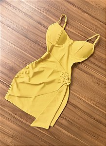 Vestido Dália - Amarelo