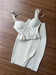 Conjunto Milena - Creme