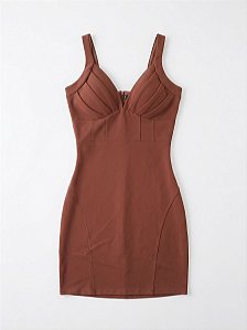 Vestido Sandra - Chocolate