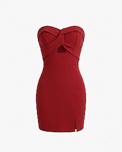 Vestido Geovanna - Marsala