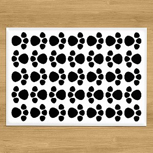 Cartela de Adesivos Patinhas Coelho da Páscoa