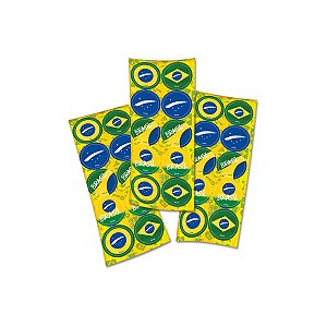 Adesivo Brasil 2022 com 30unidades