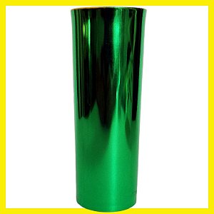 Copo Long  Drink Verde Metalizado, Int. Amarelo Epic  Neoplas  330ml