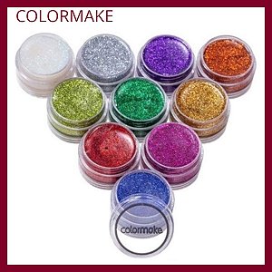 Glitter Cremoso Colormake Kit com10 Cores