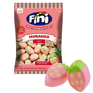 Marshmallows Morango 250g - Fini