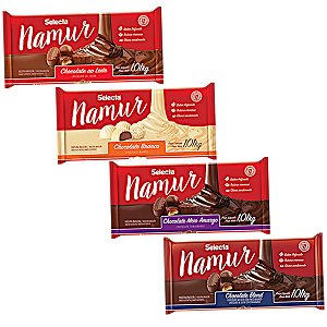 Chocolate Namur  Selecta 1kg, Escolha Sabor