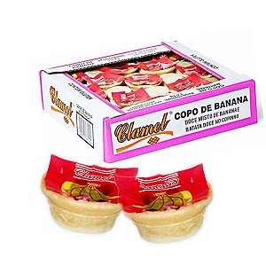 Doce Copo De Banana 1,5kg/50und/30g. - Clamel