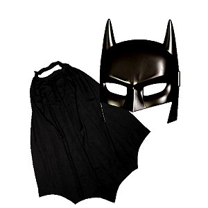 Kit Máscara e Capa do Batman o Homem Morcego - NovaBrink