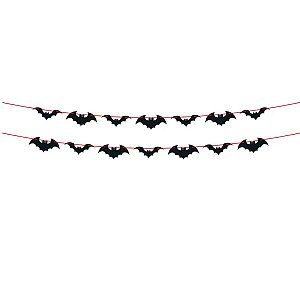 Faixa decorativa Morcegos Halloween - REGINA