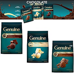 Chocolate em Moedas 2kg  - Genuine