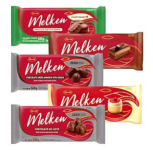 Chocolate em barra Melken  500g - Harald