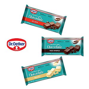 Cobertura de Chocolate em Barra 1kg - Dr Oetker