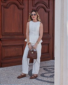 Calça Kyra Ballon Off White