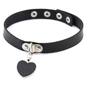 Coleira Colar Chocker Coração