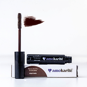 Máscara de cílios fortalecedora Marrom - Amokarité