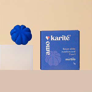 Batom Sólido Multifuncional 3 em 1 - Mirtilo