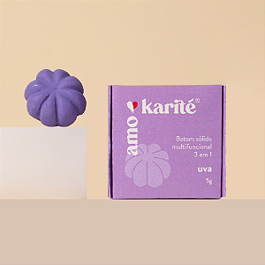 Batom Sólido Multifuncional 3 em 1 - Uva