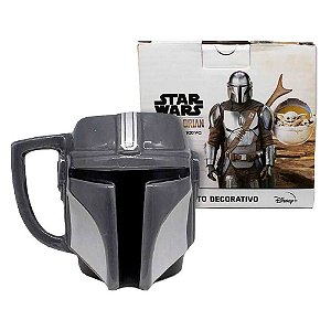 Caneca 3D Star Wars Mandalorian - Zona Criativa