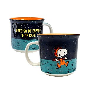 Caneca Peanuts Space Snoopy - Zona Criativa