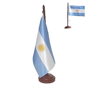 Bandeira De Mesa País Argentina - FDB
