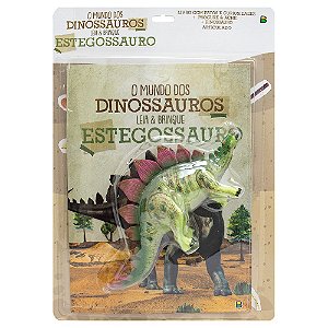 Livro Com Brinquedo O Mundo Dos Dinossauros: ESTEGOSSAURO Todolivro - BrasiLeitura
