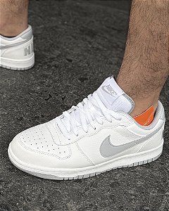 TÊNIS NIKE BIG LOW | BRANCO / CINZA | WHITE / GREY
