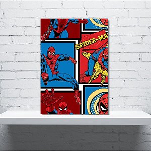 Placa decorativa Homem Aranha