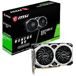 PLACA DE VIDEO 6GB GTX 1660 SUPER GDDR6 VENTUS XS OC MSI