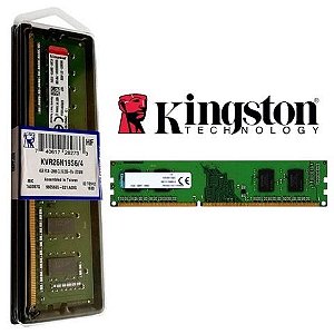 MEMORIA 4GB DDR4 2666 KVR26N19S6/4 KINGSTON