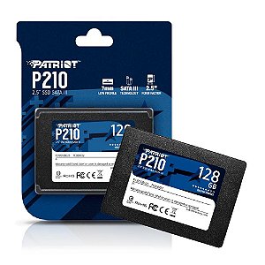 SSD 128GB SATA3 P210 450/350MBs PATRIOT