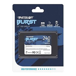 SSD 240GB BURST ELITE PATRIOT