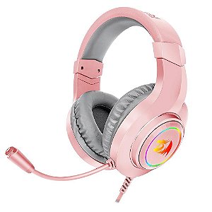 Headset Gamer Hylas H260-P Rosa Redragon