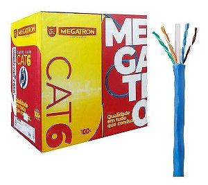 CABO REDE CAT6 MEGATRON 305M (CX)